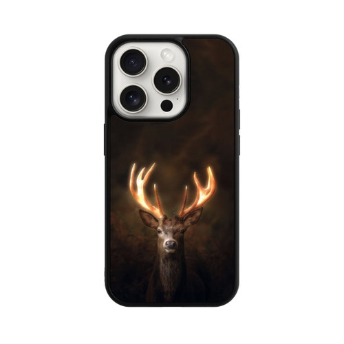 Apple iPhone 15 Pro Base Case Hirsch Goldenes Geweih