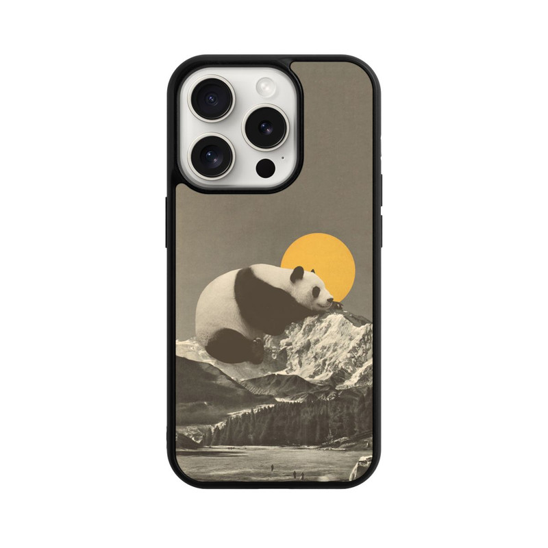 iPhone 15 Pro Base Case Riesenpanda macht ein Nickerchen