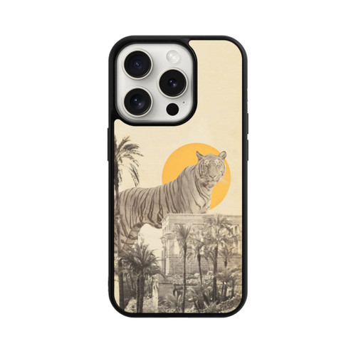 Apple iPhone 15 Pro Base Case Giant Tiger in Ruins