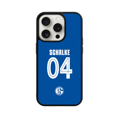 Apple iPhone 15 Pro Base Case Schalke 04 Hellblau