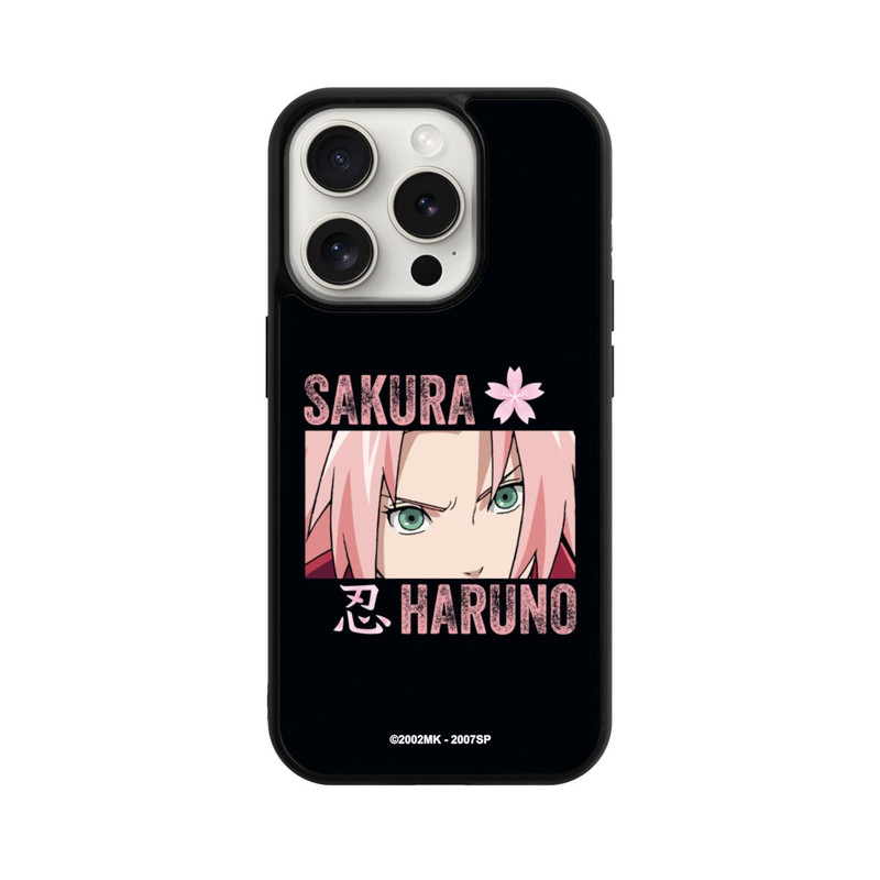 iPhone 15 Pro Base Case Sakura Haruno Close-Up