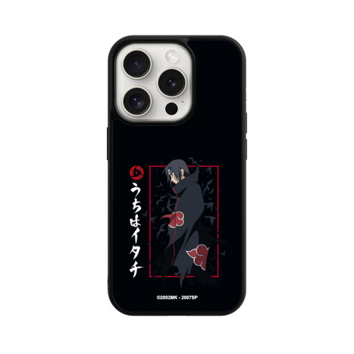 Apple iPhone 15 Pro Base Case Itachi Krähen Schwarz