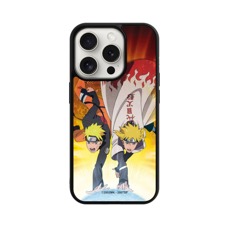 iPhone 15 Pro Base Case Naruto Minato Vater und Sohn