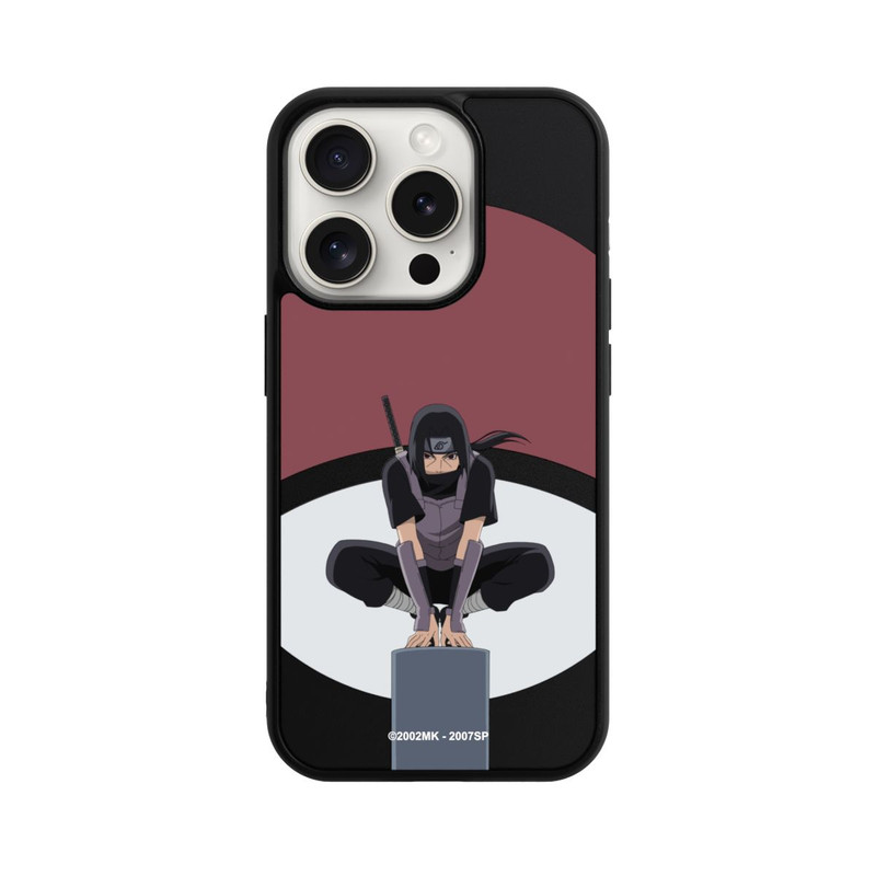 iPhone 15 Pro Base Case Itachi Uchiha Symbol transparent