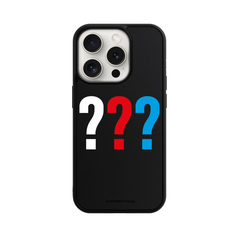 iPhone 15 Pro Base Case Die Drei Fragezeichen Logo Transparent
