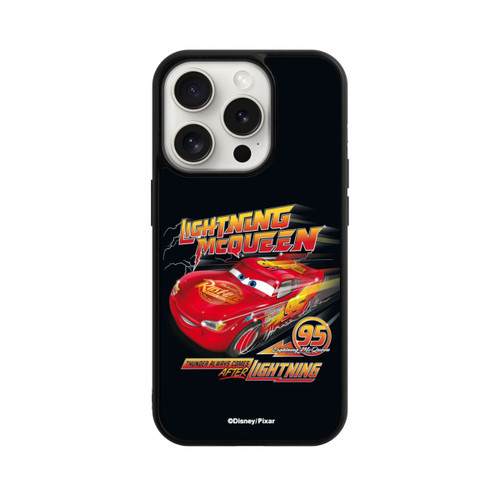Apple iPhone 15 Pro Base Case Cars Lightning McQueen Thunder Always Comes After Lightning