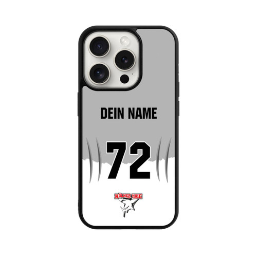 Apple iPhone 15 Pro Base Case Kölner Haie Trikotmotiv Personalisierbar
