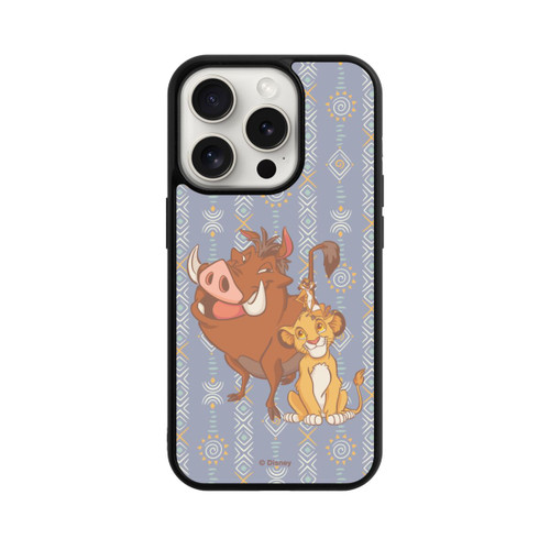Apple iPhone 15 Pro Base Case Simba Timon und Pumbaa