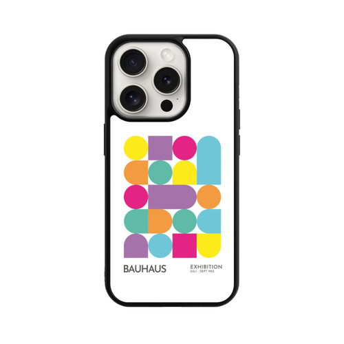 Apple iPhone 15 Pro Base Case Bauhaus Funky Colours