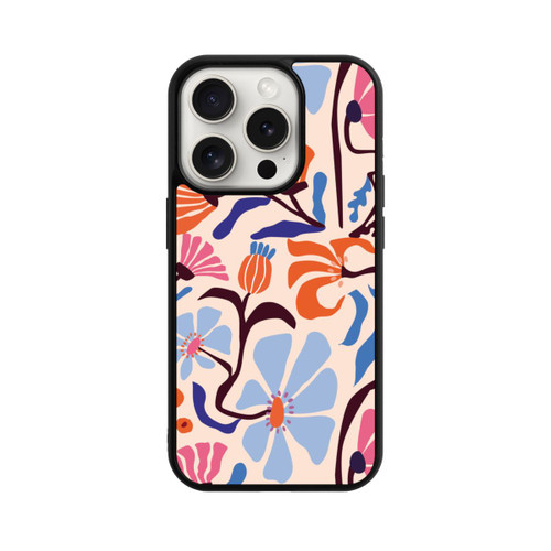 Apple iPhone 15 Pro Base Case Flower Market Ibiza Pastel