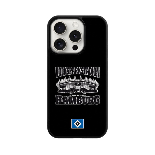 Apple iPhone 15 Pro Base Case HSV Volksparkstadion Schwarz