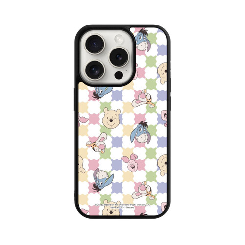 Apple iPhone 15 Pro Base Case Winnie Puuh und Freunde farbenfrohes Muster