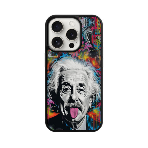 Apple iPhone 15 Pro Base Case Physiker Bunte Zunge Raus