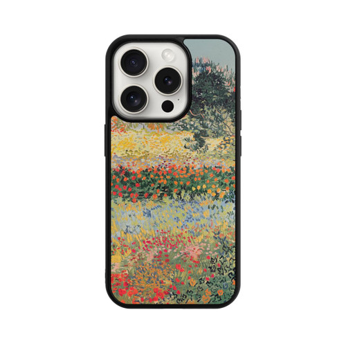 Apple iPhone 15 Pro Base Case Garden in Bloom, Arles, July 1888 by Vincent van Gogh