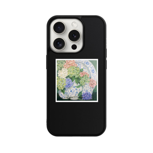 Apple iPhone 15 Pro Base Case Hydrangeas by Jennifer Abbott
