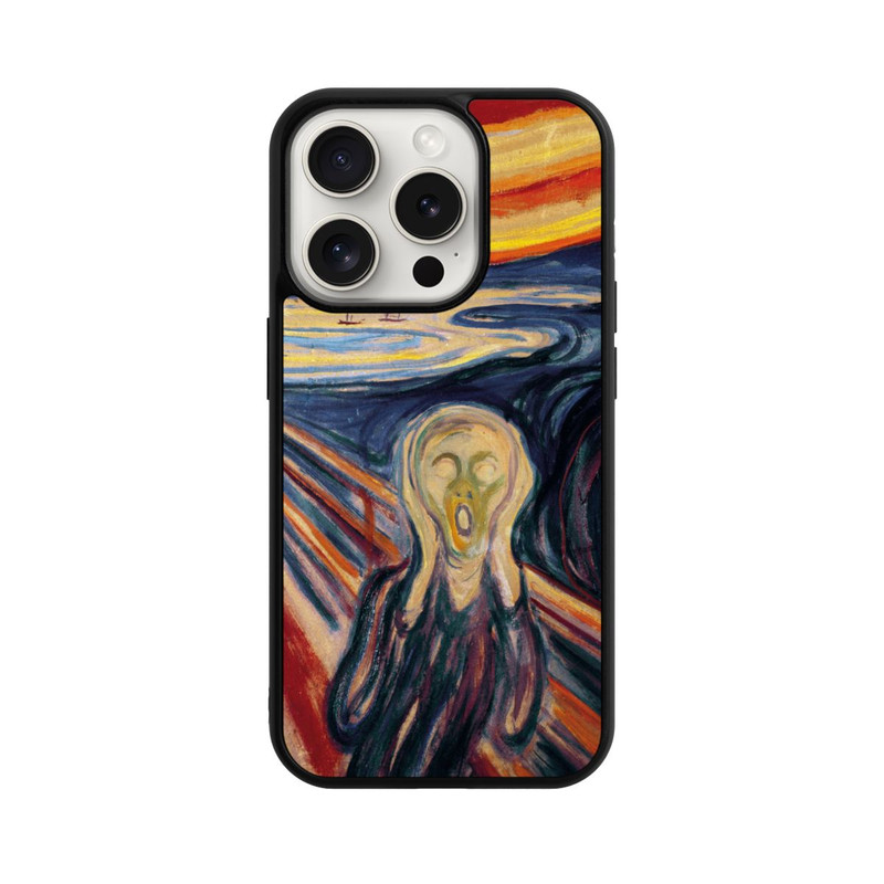 iPhone 15 Pro Base Case Der Schrei by Edvard Munch
