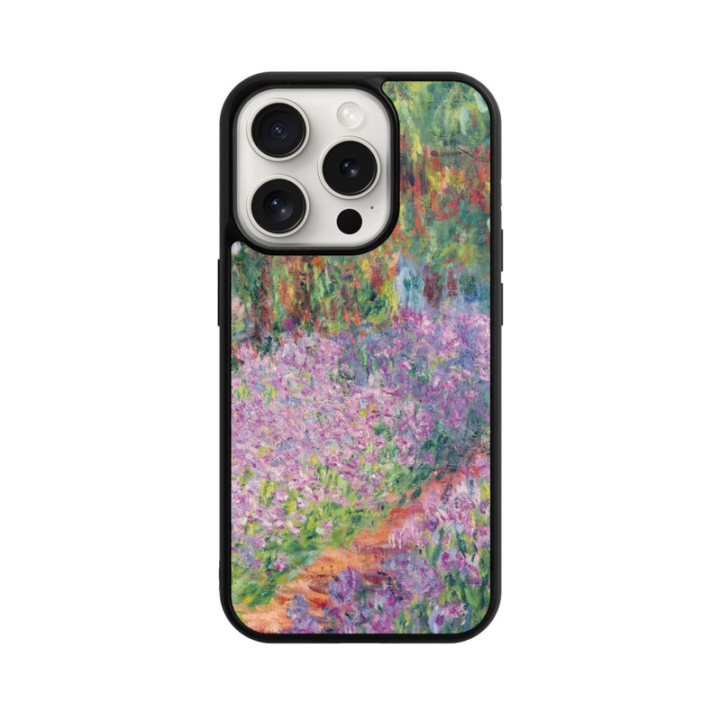 iPhone 15 Pro Base Case The Artists Garden at Giverny by Claude Monet