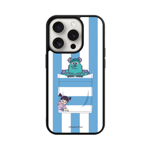 Apple iPhone 15 Pro Base Case Monster AG Striped Pattern