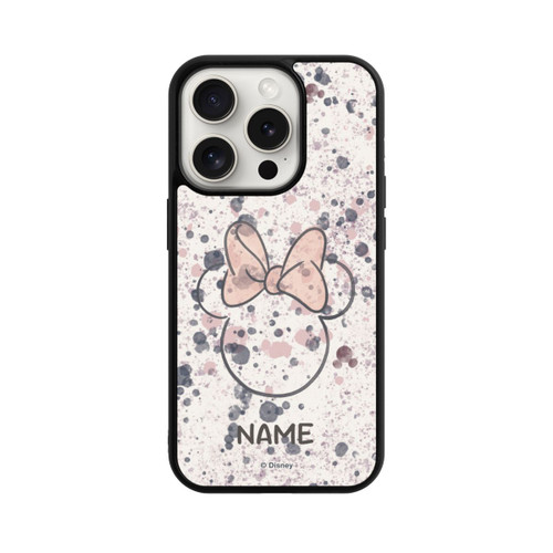 Apple iPhone 15 Pro Base Case Minnie Watercolor Personalisierbar