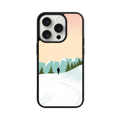 Apple iPhone 15 Pro Base Case Winter Wanderer by Roberta Murray