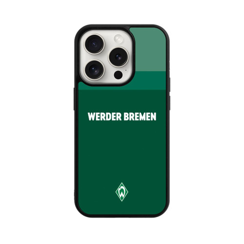 Apple iPhone 15 Pro Base Case Werder Bremen Schriftzug Raute