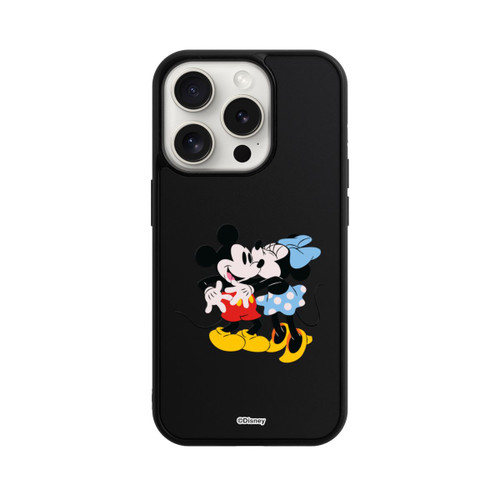 Apple iPhone 15 Pro Base Case Mickey and Minnie Magical Couple Transparent