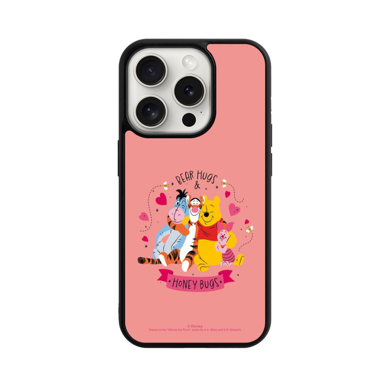 iPhone 15 Pro Base Case Winnie the Pooh and Friends Bear Hugs