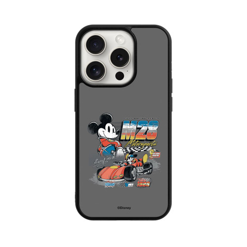 Apple iPhone 15 Pro Base Case Micky Maus Rennfahrer Auto M28