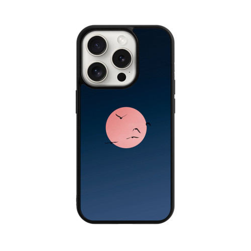 Apple iPhone 15 Pro Base Case Summer Nights Red Moon