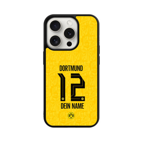 Apple iPhone 15 Pro Base Case BVB Trikot Personalisierbar 26-27