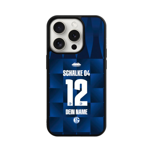 Apple iPhone 15 Pro Base Case Schalke 04 Trikot Personalisierbar 26-27