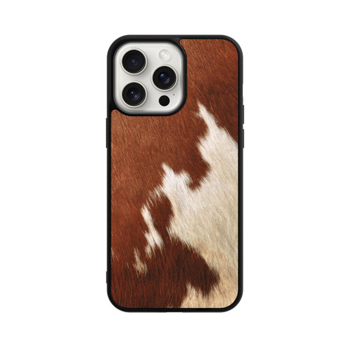 Apple iPhone 15 Pro Max Base Case Kuhfell Look