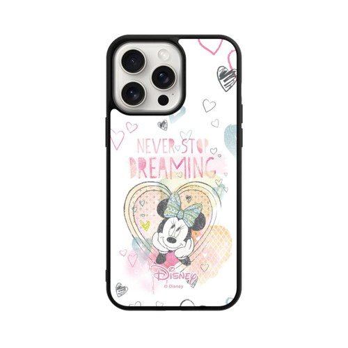 Apple iPhone 15 Pro Max Base Case Minnie Never Stop Dreaming