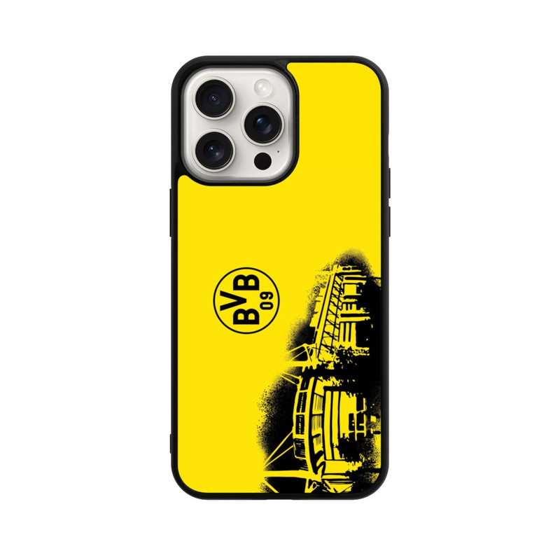 iPhone 15 Pro Max Base Case BVB Spray Stadion