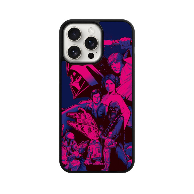 iPhone 15 Pro Max Base Case StarWars Charaktere - Ultraviolet