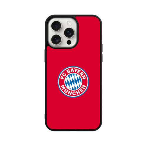 Apple iPhone 15 Pro Max Base Case FCB Logo auf Rot