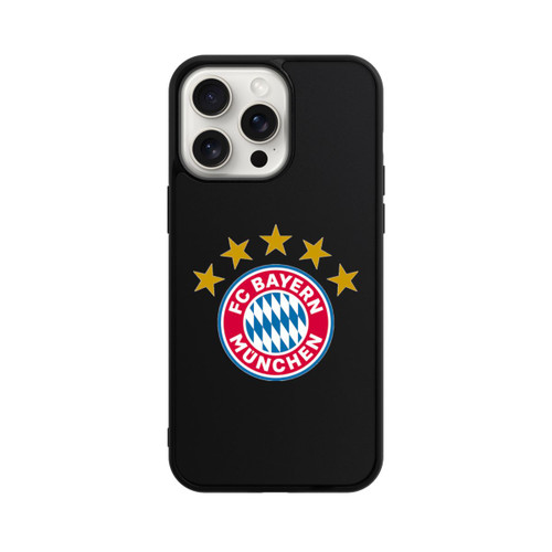 Apple iPhone 15 Pro Max Base Case FCB Logo mit Sterne - ohne Hintergrund