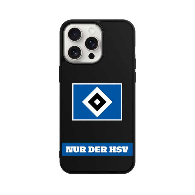 iPhone 15 Pro Max Base Case Nur der HSV Blau - ohne Hintergrund