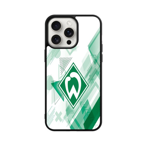 Apple iPhone 15 Pro Max Base Case Weiße Grafikelemente - Werder Bremen