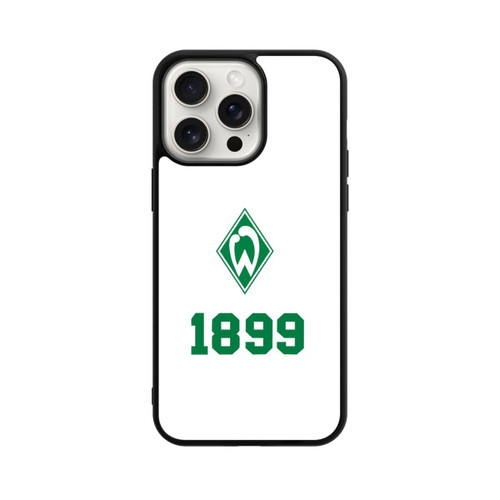 Apple iPhone 15 Pro Max Base Case 1899 Grün-Weiß Lebenslang Weiss - Werder Bremen