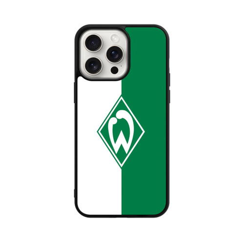 Apple iPhone 15 Pro Max Base Case Weiß-Grün - Werder Bremen