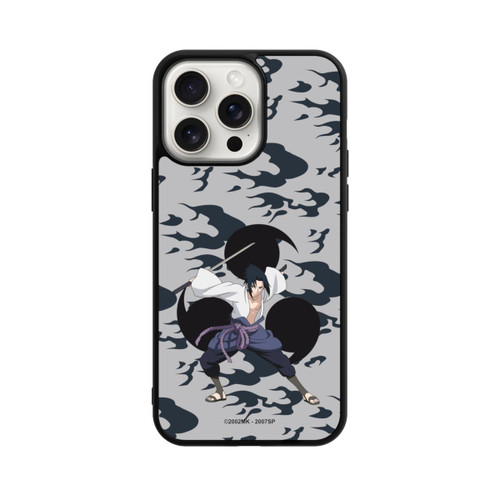Apple iPhone 15 Pro Max Base Case Sasuke Sharingan Kampf