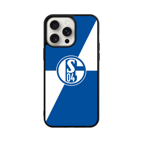 Apple iPhone 15 Pro Max Base Case Schalke 04 - Rauten