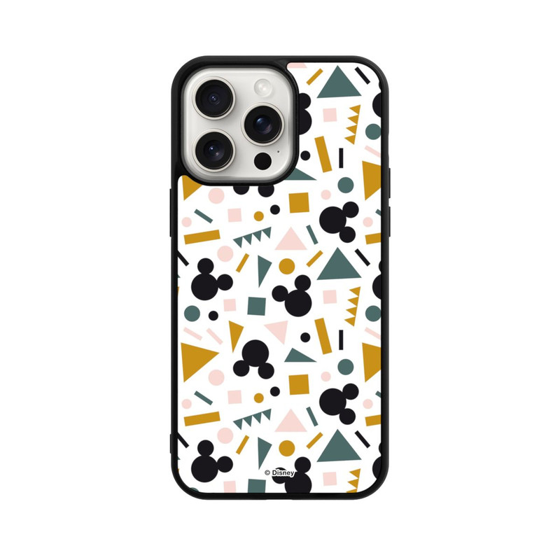 iPhone 15 Pro Max Base Case Micky Geometric Pattern