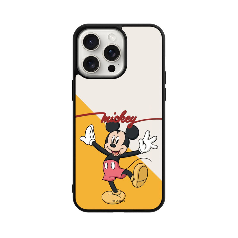 iPhone 15 Pro Max Base Case Micky goldene Tage