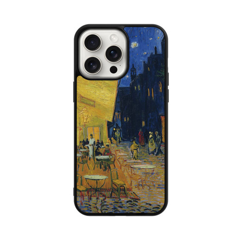 Apple iPhone 15 Pro Max Base Case Cafe Terrace Place du Forum von Vincent Van Gogh