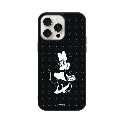 Apple iPhone 15 Pro Max Base Case Minnie Frech Schwarz