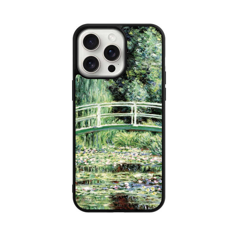 iPhone 15 Pro Max Base Case Weiße Seerosen von Claude Monet