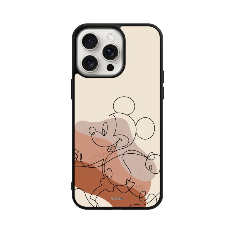 iPhone 15 Pro Max Base Case Micky Abstract Lineart