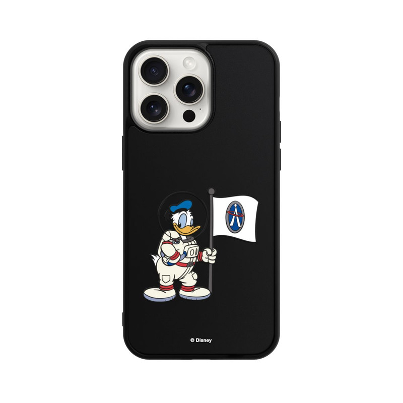 iPhone 15 Pro Max Base Case Donald Duck Astronaut Transparent